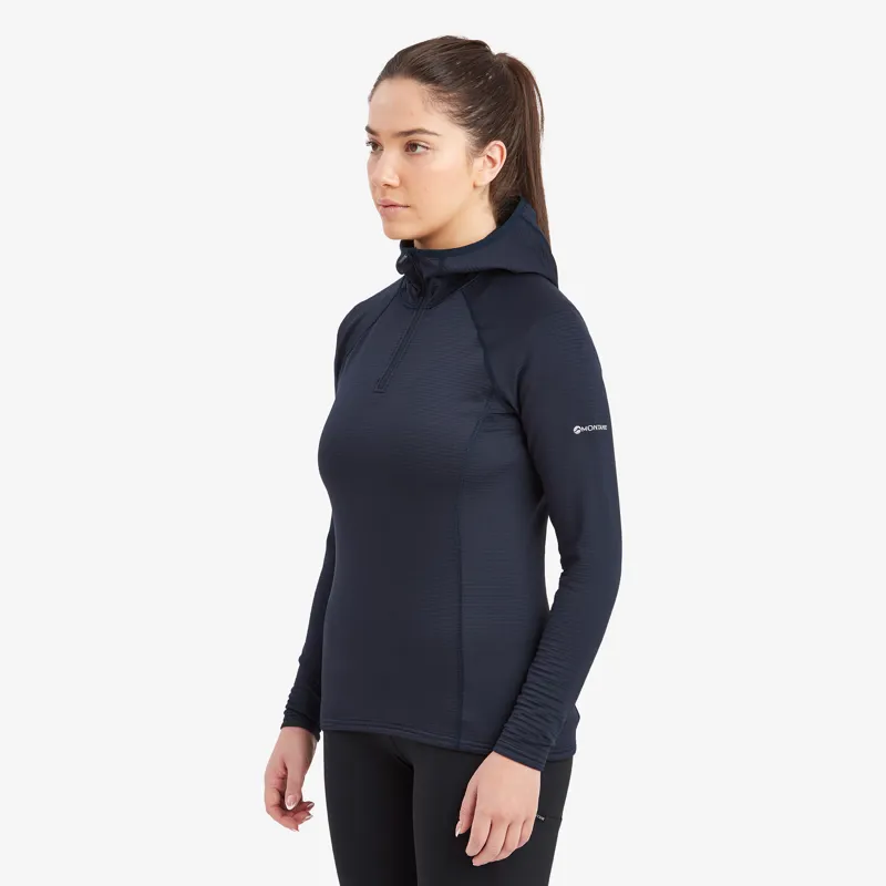 Montane Womens Protium Lite Hoodie Eclipse Blue-3